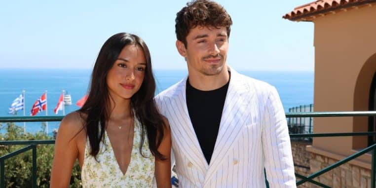 charles leclerc nouvelle compagne alexandra saint mleux