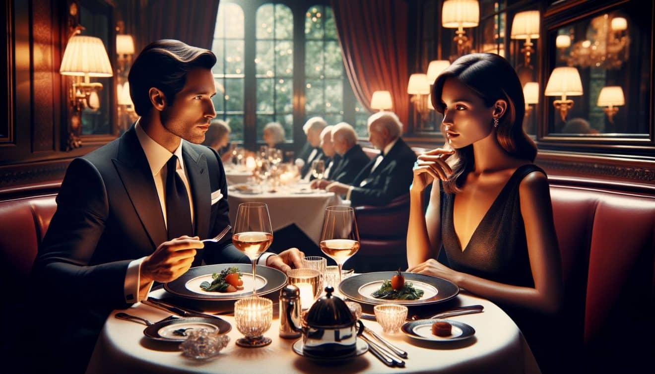 Blague du jour : Un couple dine au Fouquet's mais rencontre sa maitresse