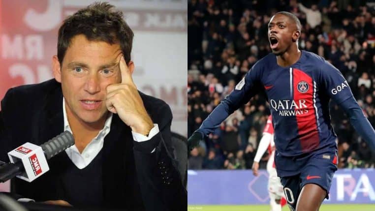 Daniel Riolo, consultant et chroniqueur radio pour RMC Sport, assure que Ousmane Dembélé, star du PSG, va quitter le club cet été.