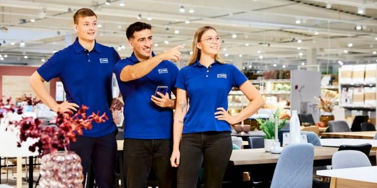 Employés de la marque Jysk