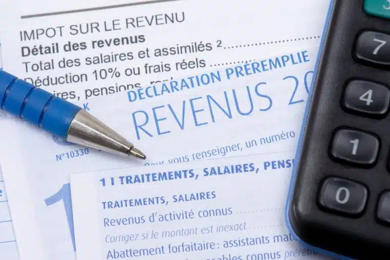 impots declaration faute quoi faire faute