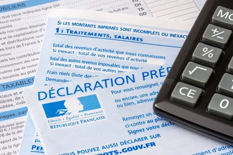 impots declaration faute quoi faire faute