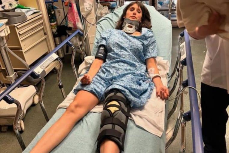 accident nina dobrev vampire diaries (1)