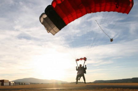 saut en parachute