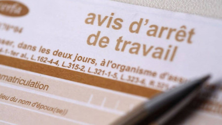 Arrêt de travail/ Arrêt maladie