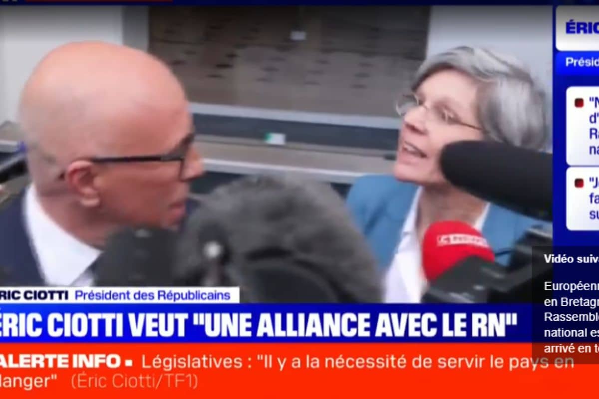 Eric Ciotti sandrine rousseau video