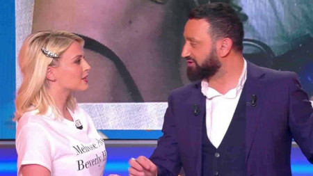 Kelly Vedovelli et Cyril Hanouna