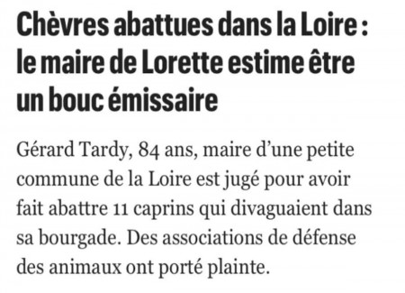 a juste titre