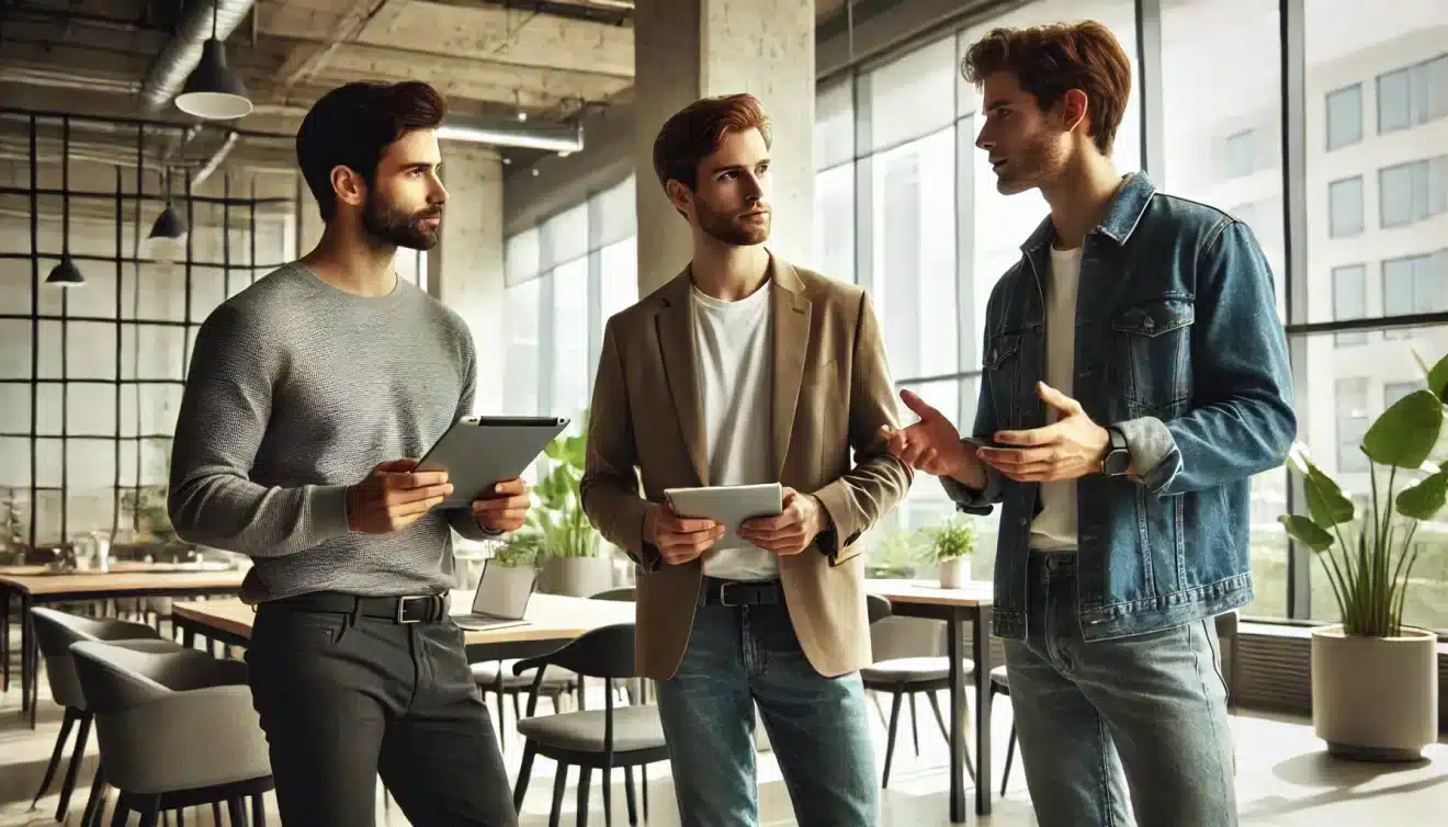 Blague du jour : Trois amis prennent une pause dans la cafétéria de l’entreprise et discutent de leurs femme