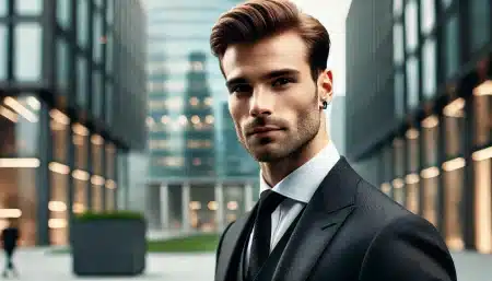 Blague du jour : Un cadre remarque soudainement que son collègue porte une boucle d’oreille.