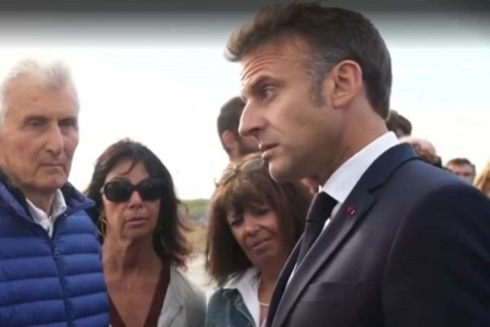 emmanuel macron video trans