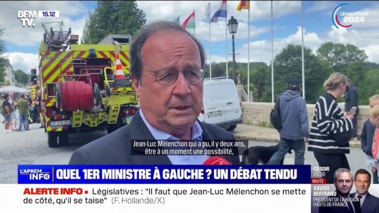 hollande melenchon se taise reponse