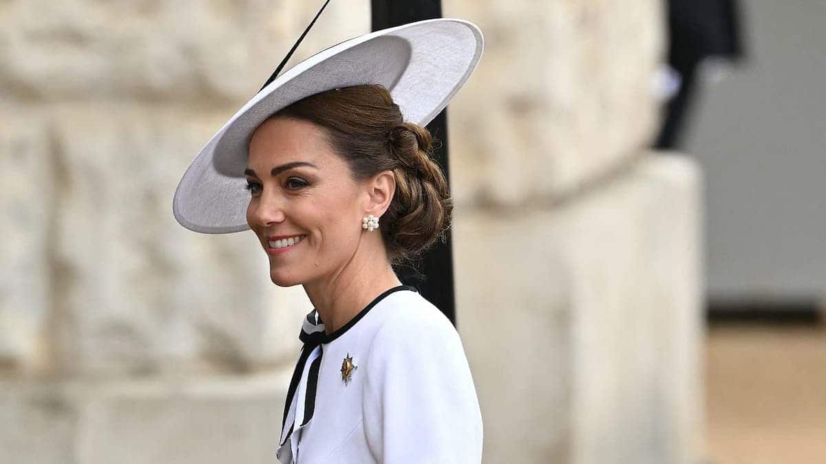 kate middleton trooping colour retour