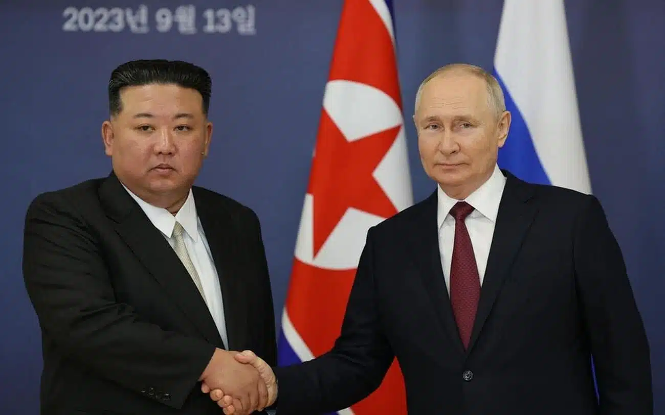 Kim Jong-un et le président russe