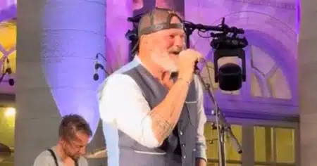 philippe etchebest monte sur scene fete musique
