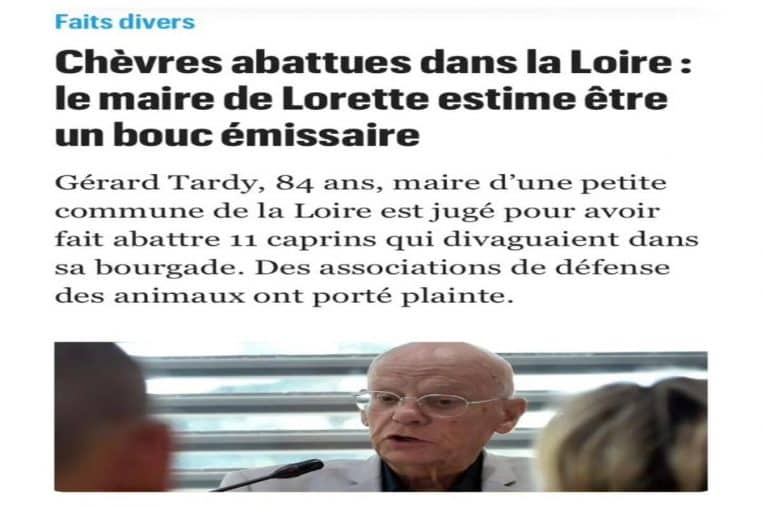 Un méchant bouc article de presse