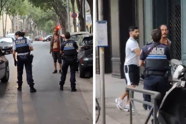video marseille policieres aide (2)