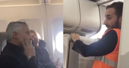 Image capture d'écran un vol Transavia a un passager en trop