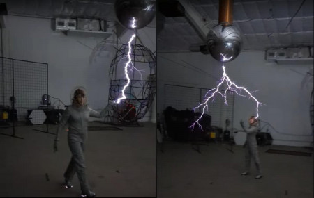 cage-de-faraday combinaison humaine