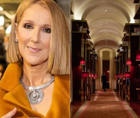 Céline Dion : la star séjourne dans un palace parisien