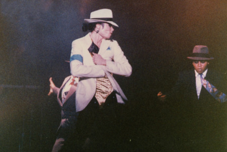 Michael Jackson lors d'un concert