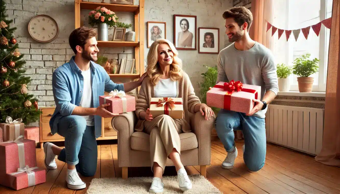 Blague du jour : Trois frères envoient des magnifiques cadeaux à leur mère