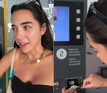 Une influenceuse au bord des larmes après avoir découvert le prix du parking