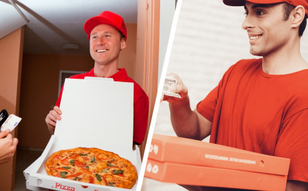 livreur pizza