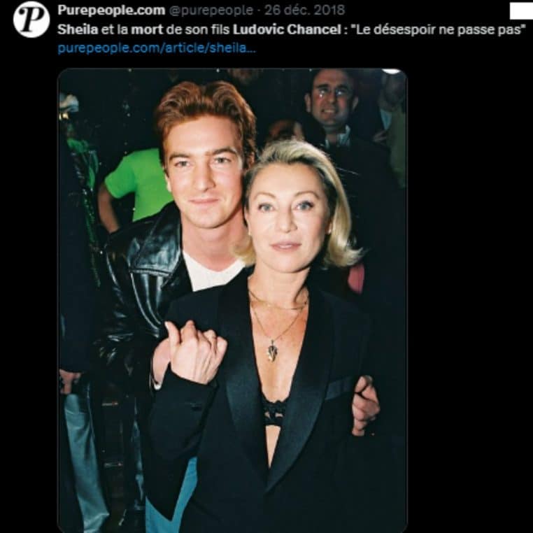 Ludovic, le fils de Sheila