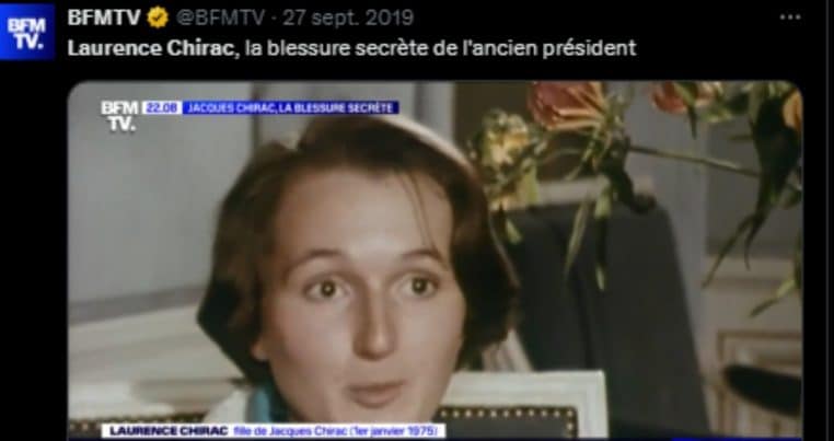 Laurence, le fils de Jacques Chirac