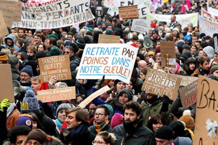 manifestation réforme des retraites @CGT
