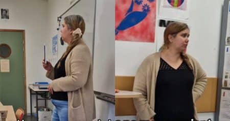 Elle a ses règles par le nombril