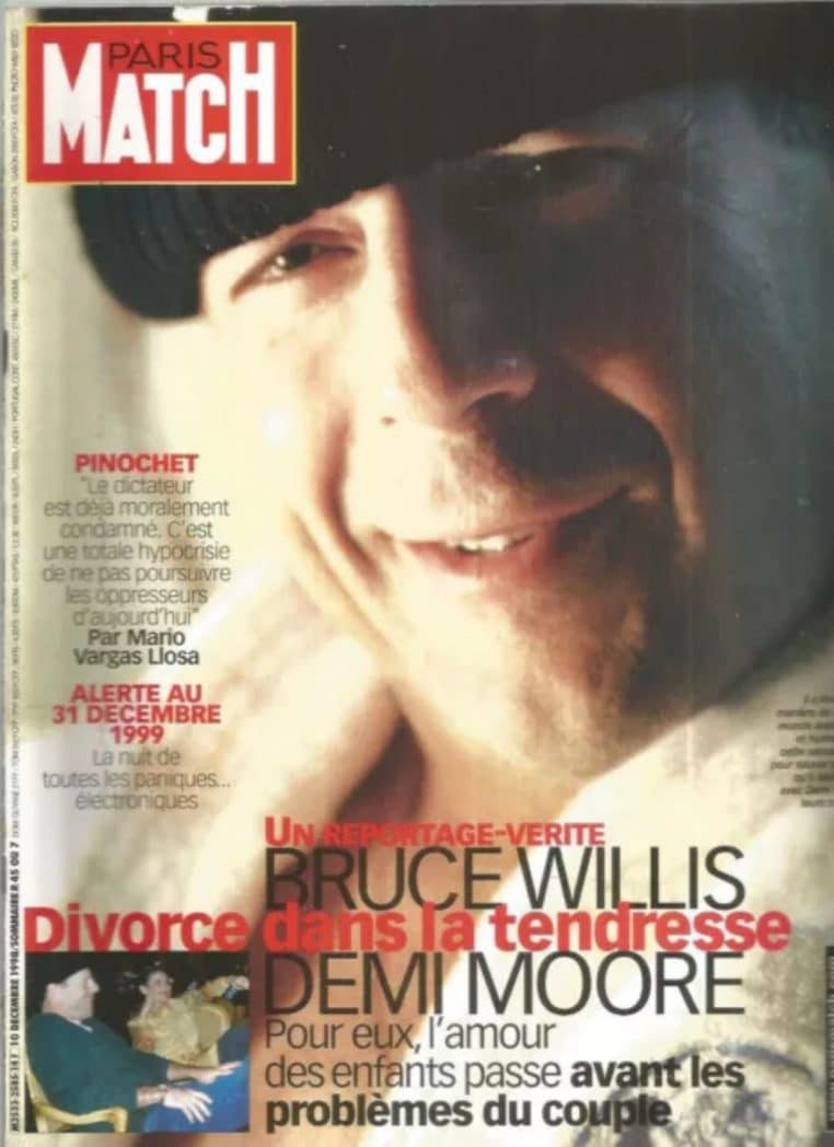 Séparation Bruce Willis et Demi Moore