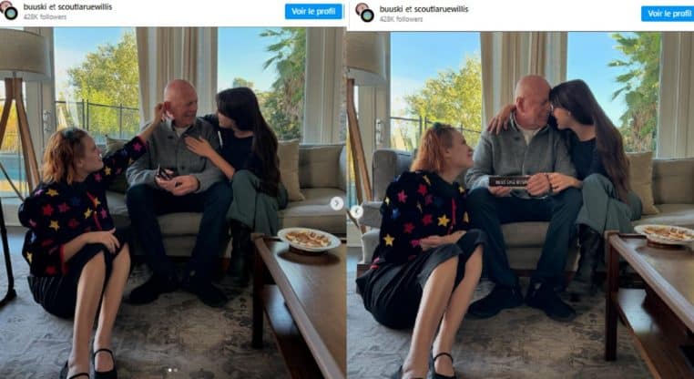 Bruce Willis et ses filles