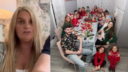 Famille Radford cadeaux de Noël