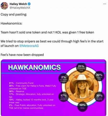 Hawk Tuah Girl risque un gros procès car ses fans « perdent leurs
