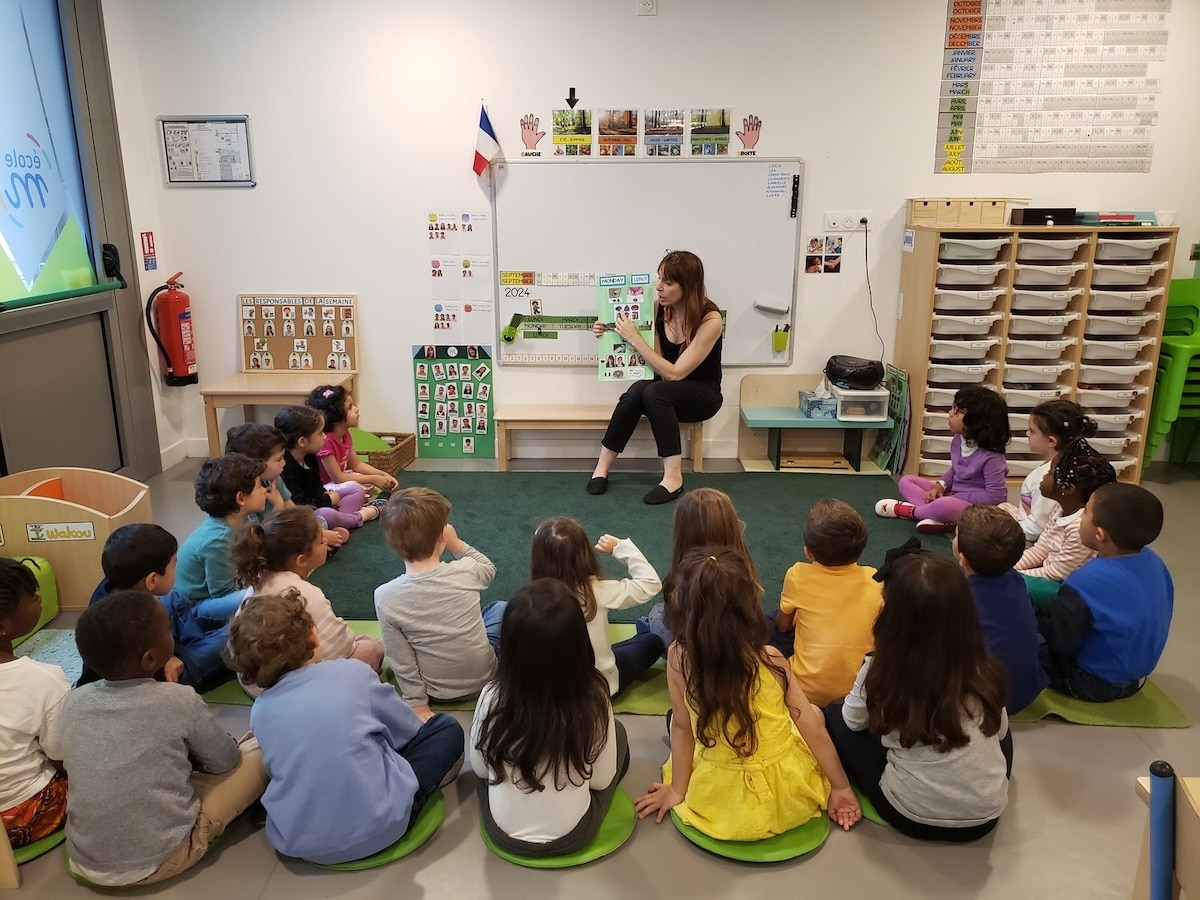 aurore bergé cours éduction maternelle