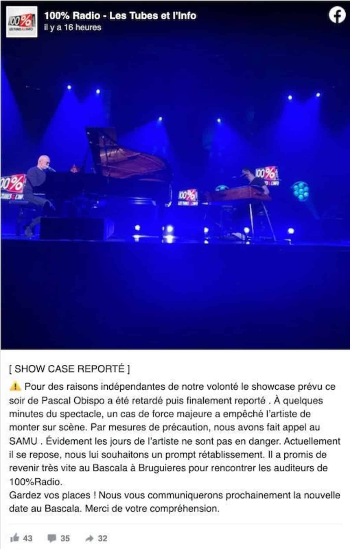 Pascal Obispo, fragile, l'année 2025 démarre mal !