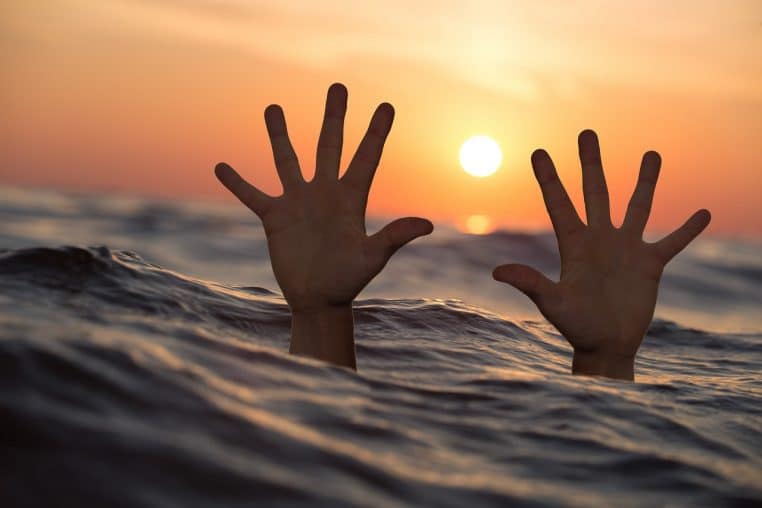 man, sea, nature, hands, drowning man, sunset, ocean, struggle, survive, accident, rescue, help, danger, sos, struggling, water