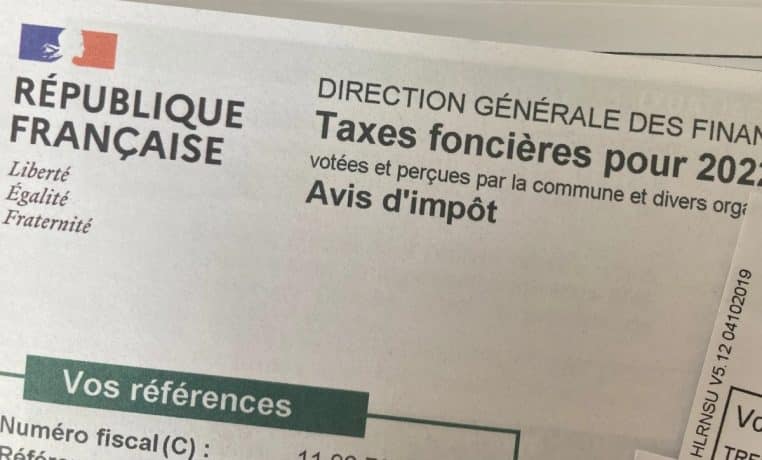 Impots taxe fonciere