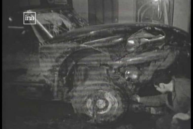 accident voiture sylvie vartan @ina