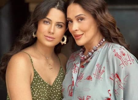 Claudia Raia et sa fille Sophia