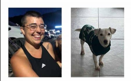justine disparait promener son chien retrouve