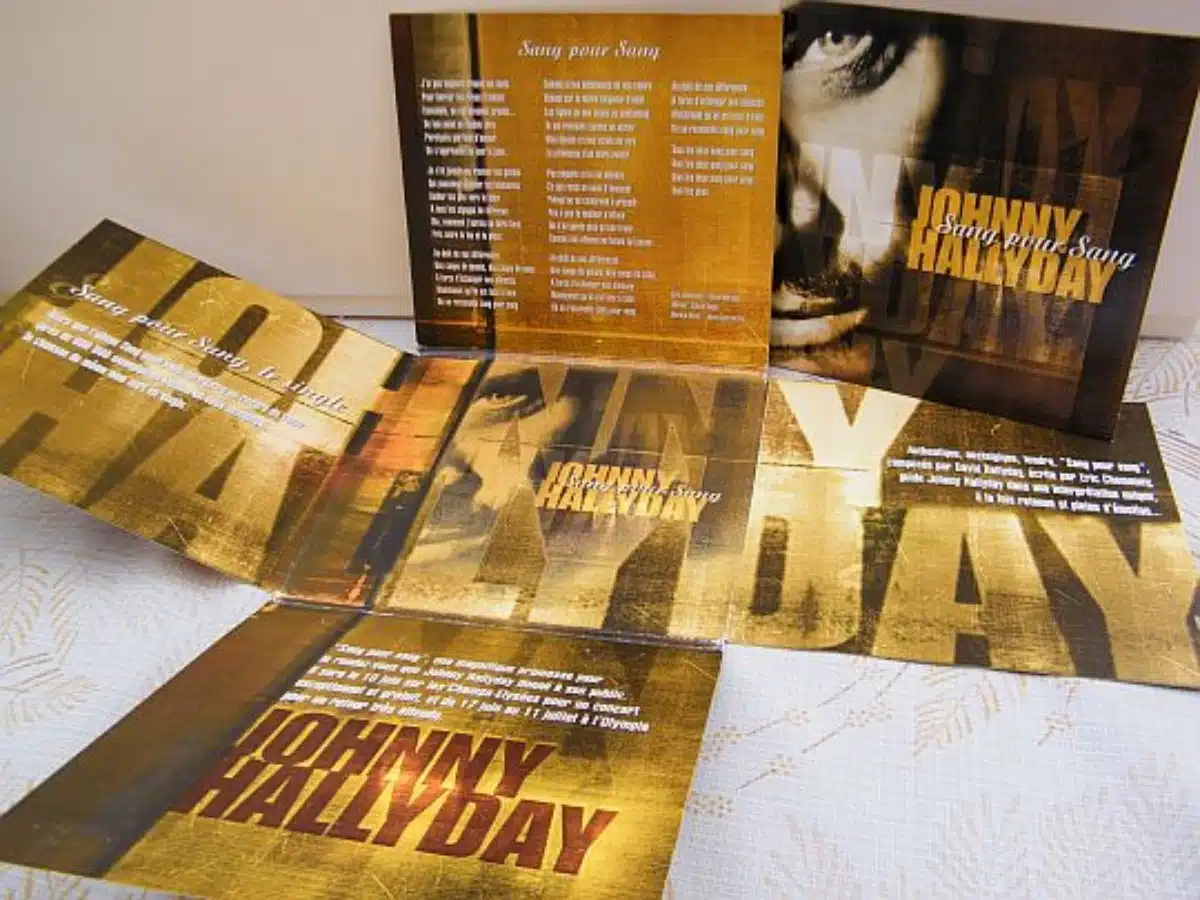 6 Joy Hallyday johnny love sylvie album sang pour sang david