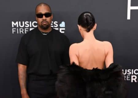 Kanye West et Bianca Censori aux Grammy Awards 2025