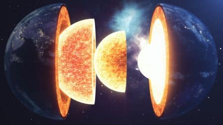 Terre noyau explications