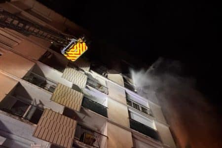 fillette incendie trois ans