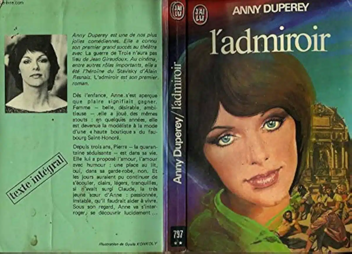 10 Anny Duperey livre L'Admiroir