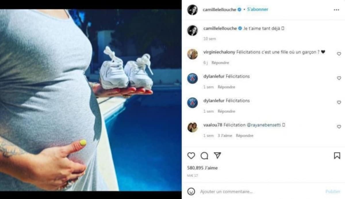 18 Camille Lellouche love enceinte