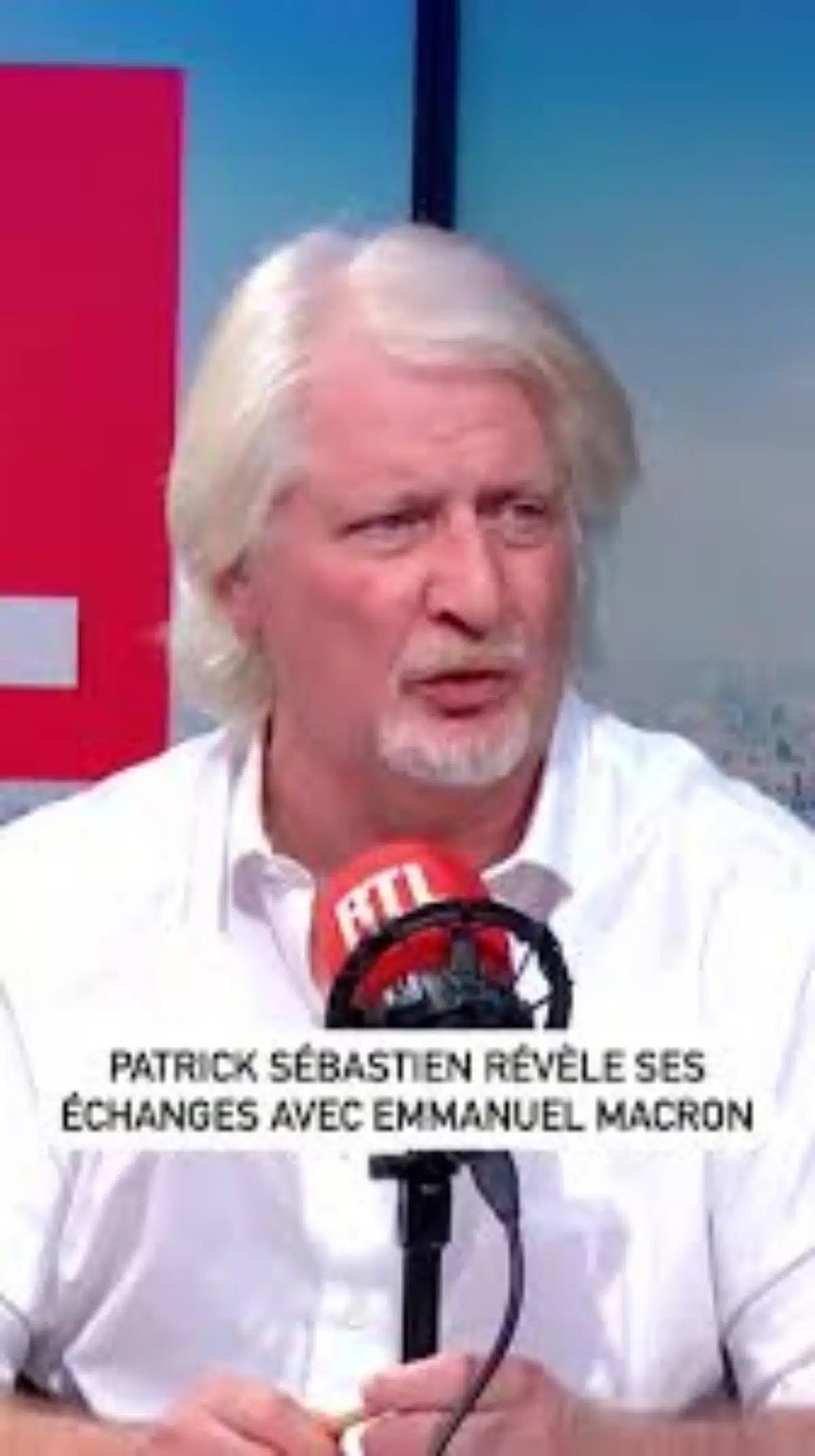 33 Patrick Sebastien polemique emmanuel macron